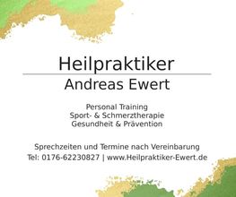 Heilpraktiker & Personal Trainer Andreas Ewert Bild 1