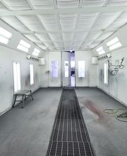 Exterior of Spray Paint Booth