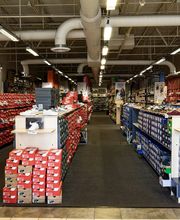 Wide Shot of Interior of Store