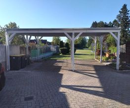 Carport mit 2 Stellplätzen