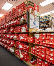 Athletic Shoes Section of Store