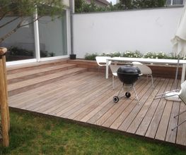 Terrassenanlage in Holz