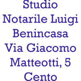 Studio Notarile Luigi Benincasa logo