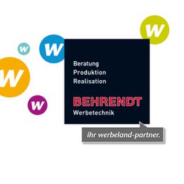 Logo - Behrendt Werbetechnik GmbH aus Berlin