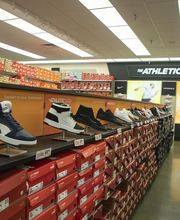 Athletic Shoes Section of Store