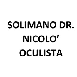 Solimano Dr. Nicolò Oculista logo