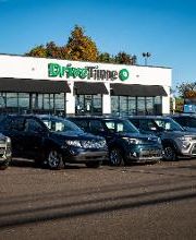 SUV's Parked in a Row