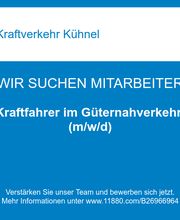 Kraftfahrer im Güternahverkehr (m/w/d)