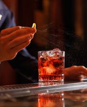 Negroni Cocktail at Principe Bar