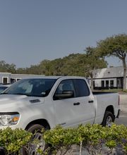 Trucks Parked in a Row