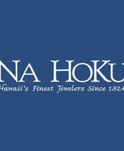 Blue logo with write text: Na Hoku - Hawaii's Finest Jewelers Since 1924