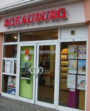 Aussenansicht der Schauburg Apotheke