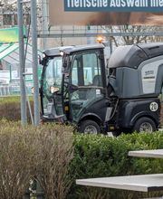 Parkplatzreinigung