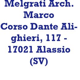 Melgrati Arch. Marco logo