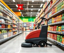 Supermarktreinigung
