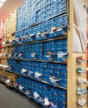 Athletic Shoes Section of Store