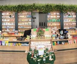 Innenansicht der Vitalis Apotheke, Velten