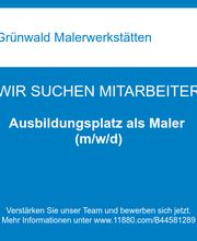 Ausbildungsplatz als Maler (m/w/d)