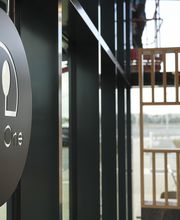 Detailaufnahme des Logos.