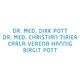 Dres. med. Dirk Pott u. Ch. Tirier,C.-V.Hannig,Birgit Pott