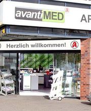 Aussenansicht der avantiMED Apotheke
