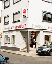 Aussenansicht der Franken-Apotheke