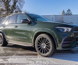 Mercedes foliert in Oak green