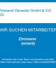 Zimmerer (m/w/d)