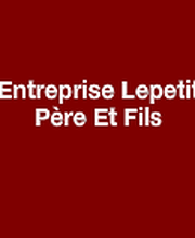 Entreprise Lepetit Père Et Fils image 1
