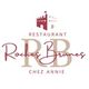 Restaurant Roches Brunes Chez Annie