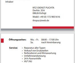 KFZ Dienst Thomas Puchta Bild 1