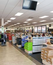 Wide Shot of Interior of Store