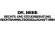 Dr. Nebe Rechts- und Steuerberatung Rechtsanwaltsgesellschaft mbH