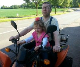 Testfahrt mit Nachwuchs 2014