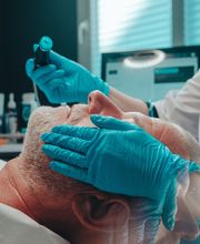 Hydrafacial-Behandlung Mann