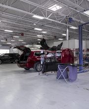 Wide Shot of Body Repair Area