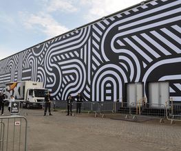 Werbeplane als Zeltbespannung, Bread&Butter Berlin 2017, Furore-Werbung