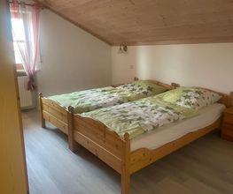 Schlafzimmer Ferienwohnung oben