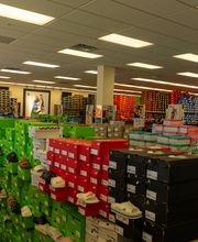 Wide Shot of Interior of Store