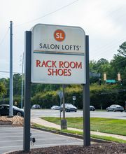 Pylon Signage with Rack Room Logo (If Applicable)