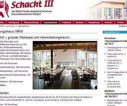 Tagungs- und Gästehaus Schacht3 - Tagungsraum