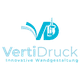 VertiDruck-Wandbedruckung