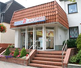 Aussenansicht der Hirsch-Apotheke