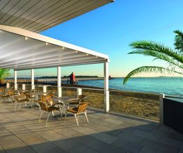 Pergola Regenschutz Sonnenschutz Terrasse gransio Coesfeld