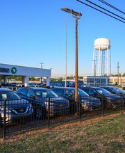 Wide Shot of Car Lot