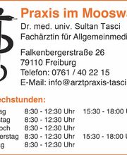 Praxis im Mooswald Dr. med. univ. Sultan Tasci Bild 2