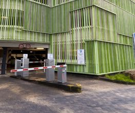 Parkhaus Einfahrt  Ankergärten in Bielefeld