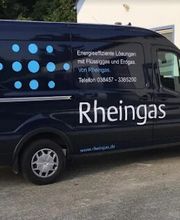 Ein Monteursfahrzeug von Rheingas Krakow