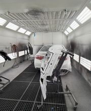 Exterior of Spray Paint Booth