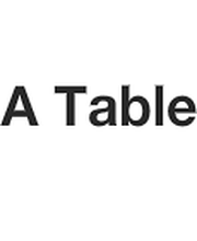 A Table image 2